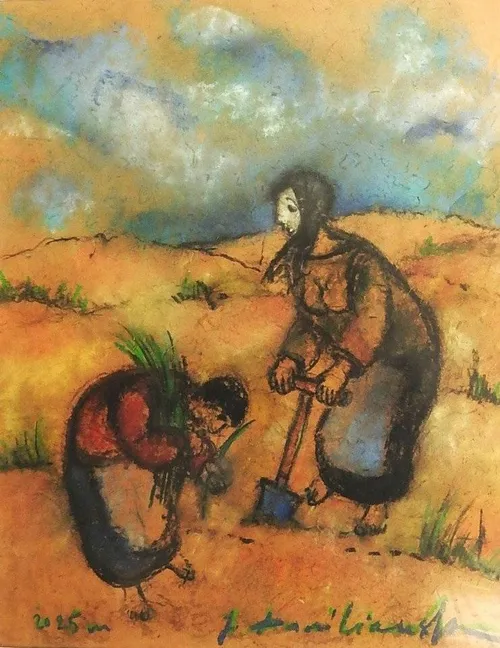 Juodkrantės tapybos plenero parodos „Kuršių nerijos stichijos“ atidarymas. G. Pilaičio / lrytas nuotr.