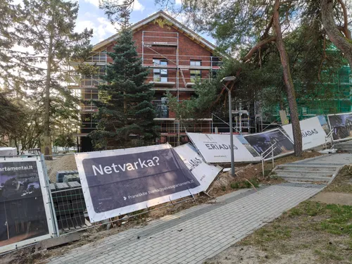 Vėjas Neringoje / Skaitytojo nuotr.