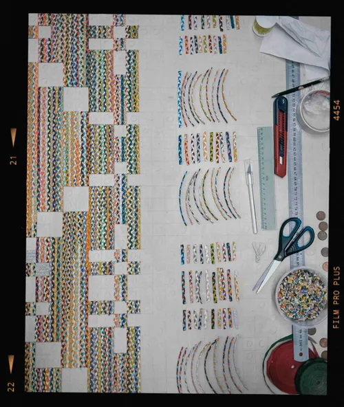 A. Juodiškio darbo procesas.