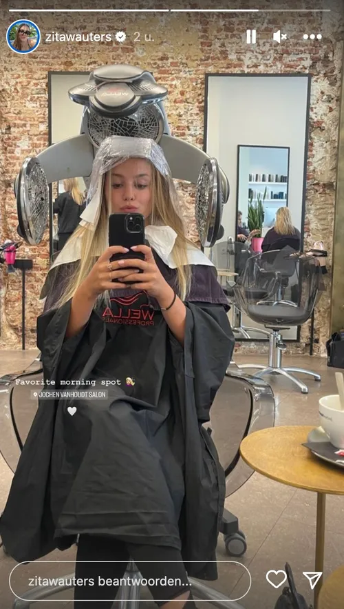 Bron: Instagram Stories (@zitawauters)