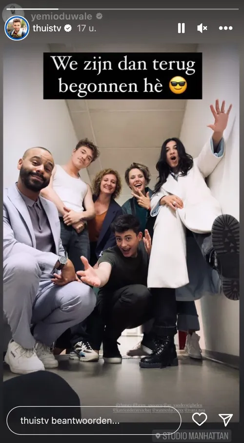 Bron: Instagram Stories (@thuistv)