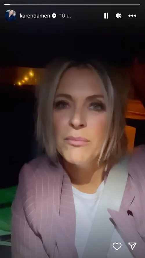 Bron: Instagram Stories (@karendamen)