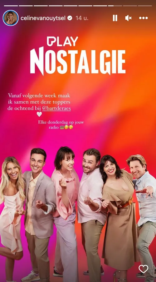 Bron: Instagram Stories (@celinevanouytsel)