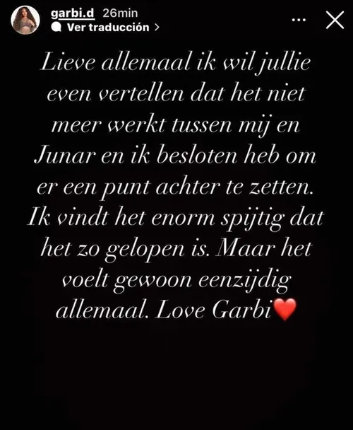 Bron: Instagram Stories (@garbi.d)