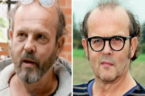 Bart Van Avermaet met en zonder baard, Bron: Dag Allemaal