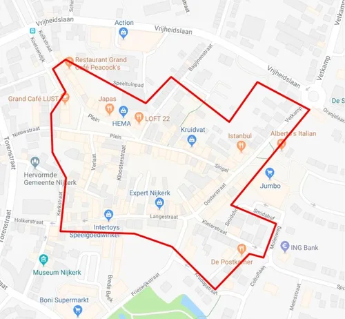 2018 11 28 kaart selectieve toegang centrum nov 181