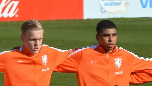 2015 03 30 donney van de beek oranje onder 19 noord ierland team donny nouri dekker 1