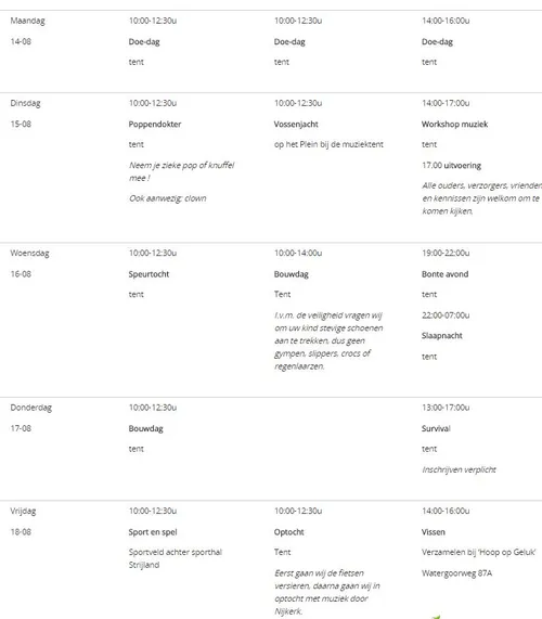2017 08 14 programma vakantiespektakel