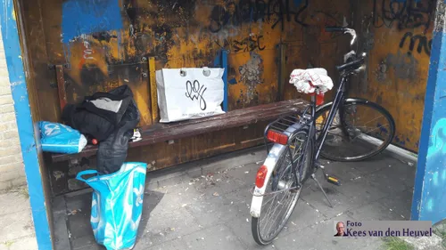 2017 08 25 gert w slaapt in jeugdhok 1