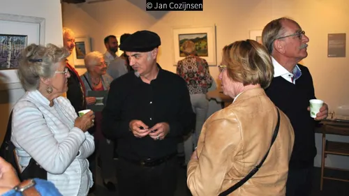 2017 09 02 impressie van de opening van de solo expositie van drago pecenica in museum nijkerk
