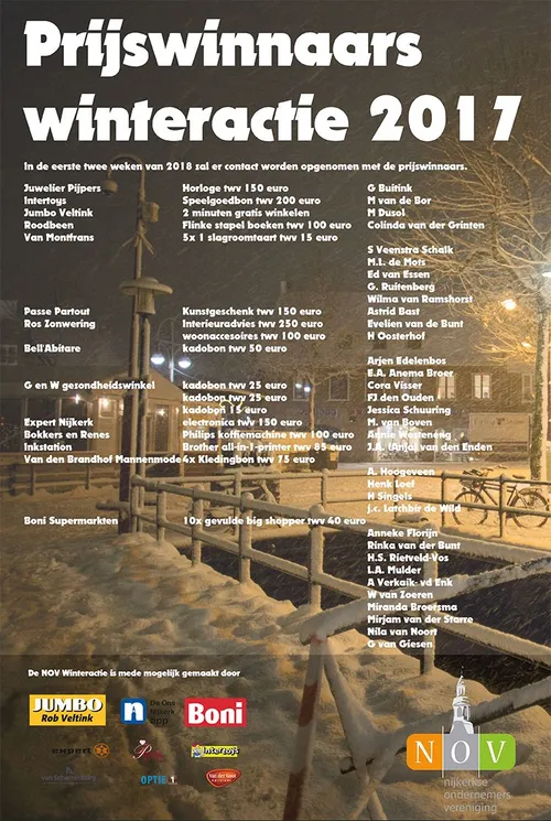 2017 12 31 prijswinnaars 2017 winteractie
