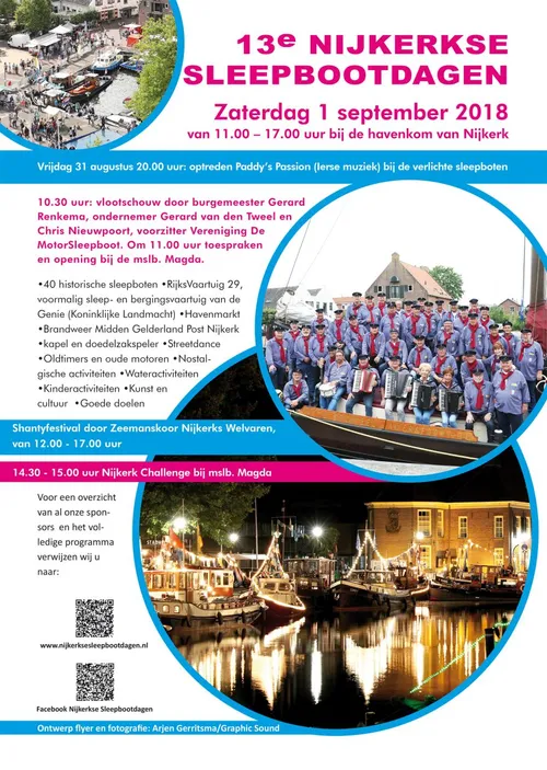 2018 08 16 poster nijkerkse sleepbootdagen 2018