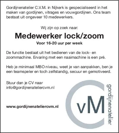 2019 03 12 personeelsadvertentie van beek