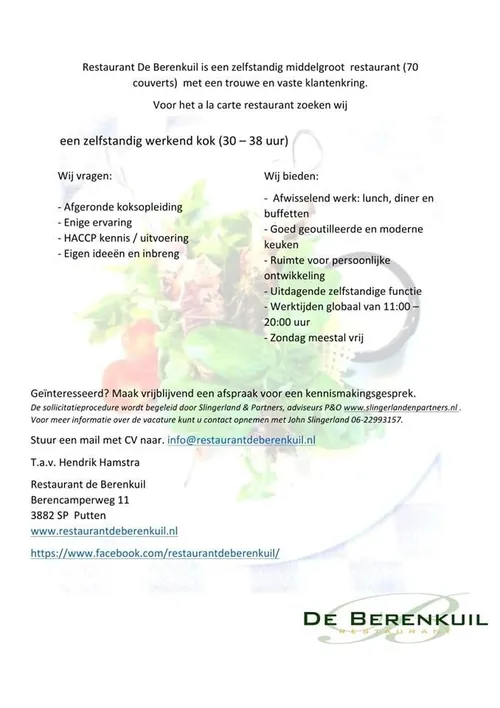 2019 04 16 restaurant de berenkuil