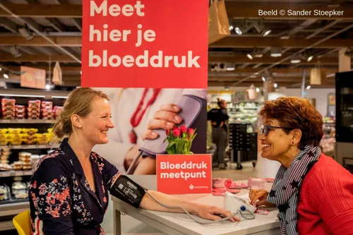 2019 05 23 bloeddruk meetpunt hartstichtting bij ssk supermarkt