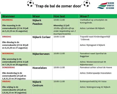 2019 07 04 voetbalschema