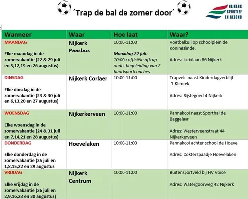 2019 07 04 voetbalschema
