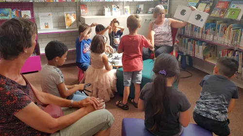 2019 07 13voorlezen in de bibliotheek