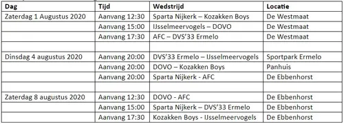 2019 12 16 speelschema harry hamstracup