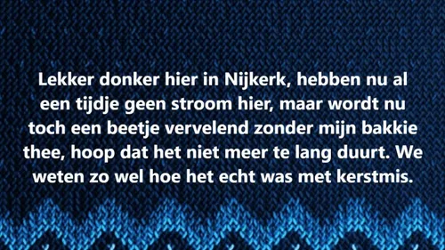 2020 12 26 zonder stroom