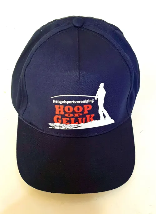 cap met opdruk