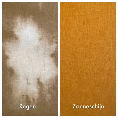 koffievlek regen zonneschijn