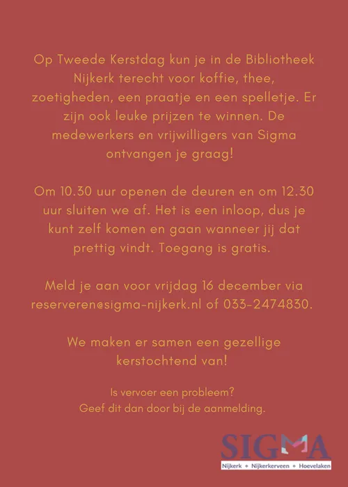 uitnodiging tweede kerstdag 2022 achterkant