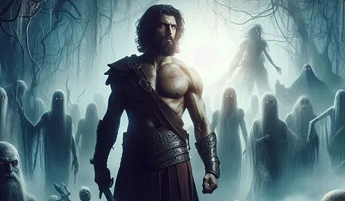 Gedreven door nieuwsgierigheid bezoekt Odysseus de onderwereld