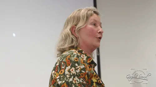 Josephine van Bentum vroeg om financiële ondersteuning voor de verbouwing van de bibliotheek