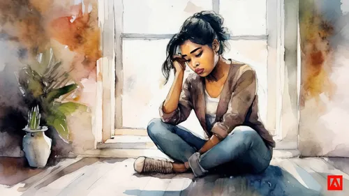 2025 06 17 droevige vrouw