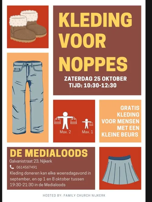 Kledingbank Nopjes voor noppes 25 2025-08-25 noppesoktober 2025