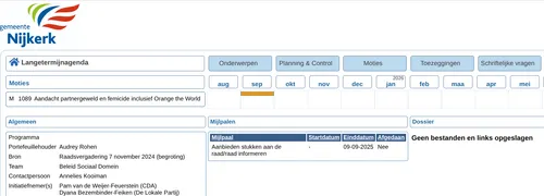 2025-09-09 langetermijnagenda