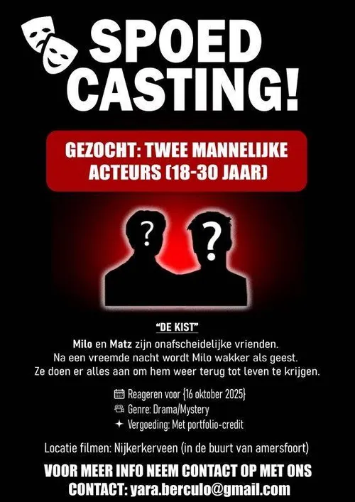 2025-10-09 acteurs gezocht 1