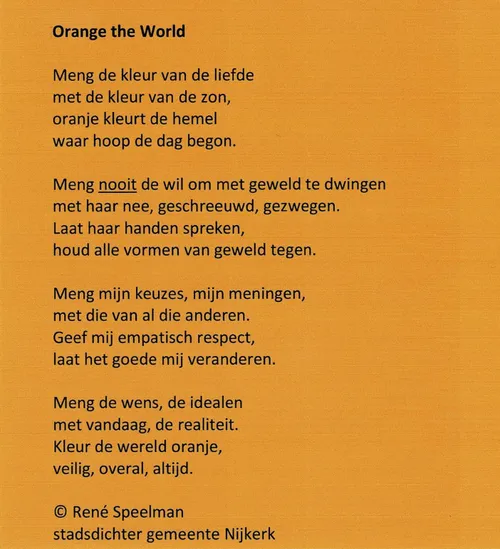 2025-11-25 orange the world gedicht