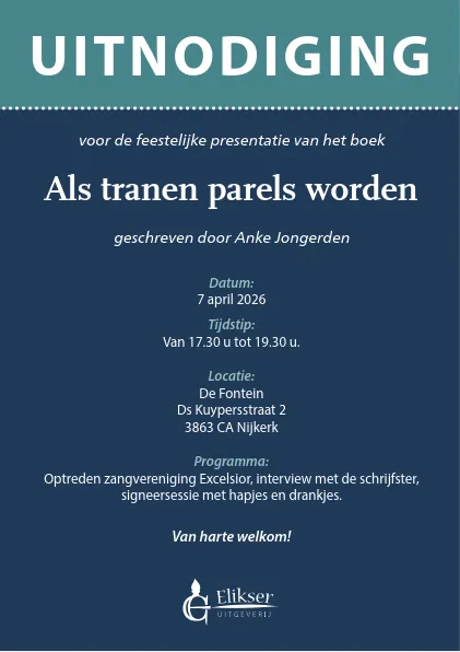 Uitnodiging Als tranen parels worden MAIL-2