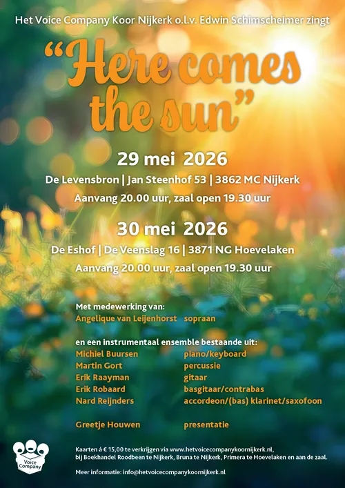 2026-05-11 the voice company poster