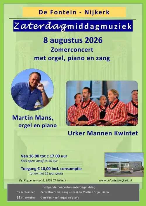 2026-07-30 zaterdagmiddagmuziek