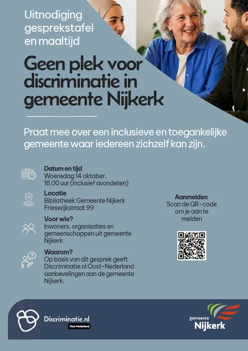 2026-09-07 geen plek voor discriminatie