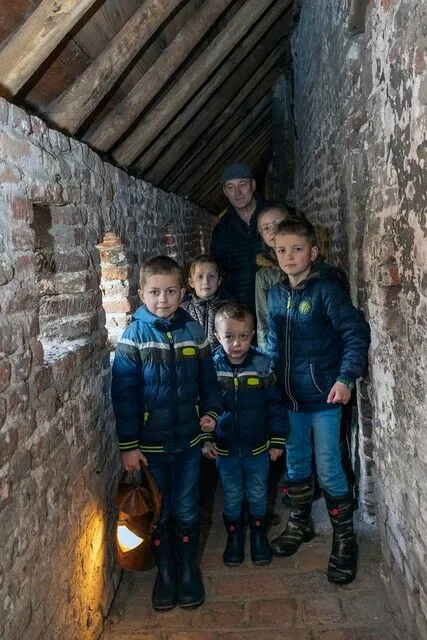 weergangen winter kinderen lantaarn