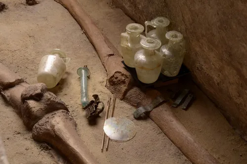 Waardevolle grafgiften<br>