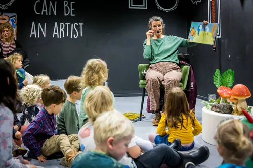 Nationale voorleesdagen Marcel Krijgsman