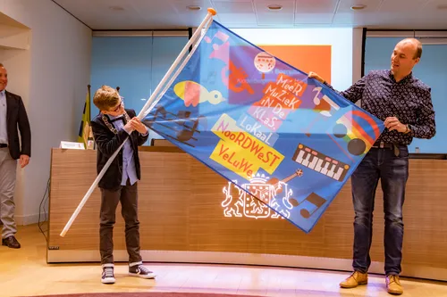 vlag meer muziek in de klas nwveluwe ontwerp gabrielschool putten