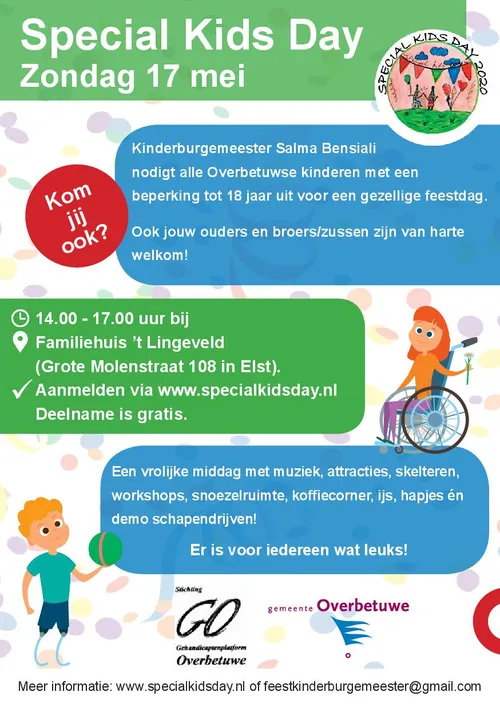 a5 flyer special kids day 17 mei