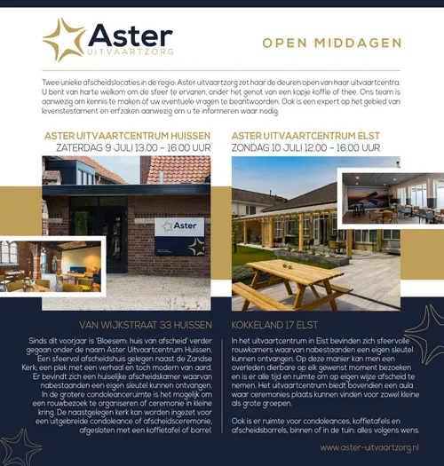 open middagen juli 2022