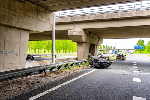 12-05 van de A50 op de A15 2