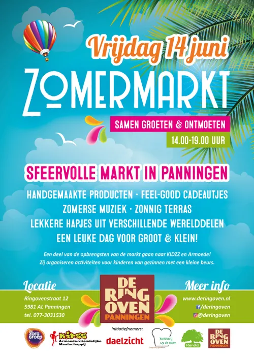 0426 zomermarkt ringoven poster a4