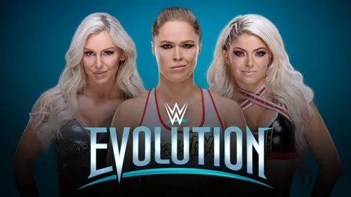 Mit dieser Grafik wurde WWE Evolution im Herbst 2018 beworben