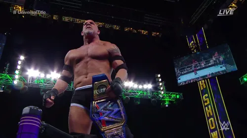 2017 und 2020: Goldberg hat den Universal-Champion-Titel zwei Mal gewonnen