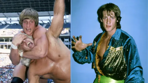 Kevin Von Erich zeigt die Iron Claw / World Class Championship Wrestling / Fotos: George Napolitano