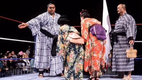 Der frühere WWE-Champion Yokozuna - (c) 2021 WWE. All Rights Reserved.